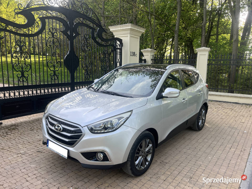 Hyundai ix35 Lift 2014r 17 CRDI 115 Premium LED srebrny Nowa Słupia