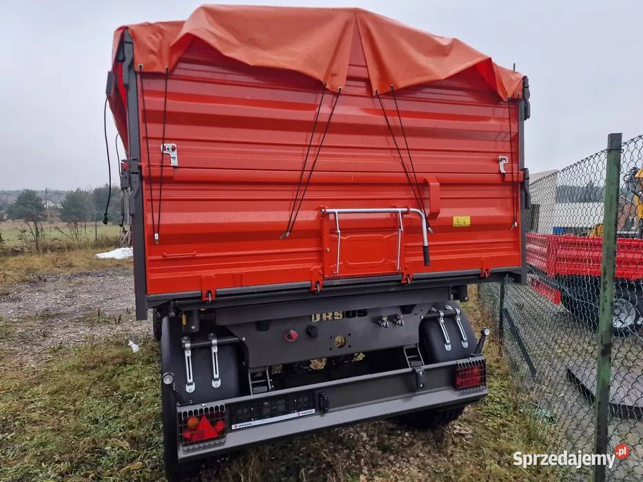 Przyczepa Dwuosiowa Ursus 12 ton d 612 nieuszkodzony Przyczepy rolnicze Przyczepy rolnicze Piotrków Trybunalski