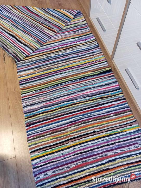 Nowy chodnik ręcznie tkany 230x73 wysyłka 0.73m Suwałki sprzedam
