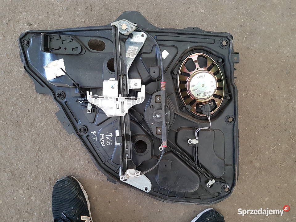 FORD FIESTA MK6 MECHANIZM PODNOSNIK SZYBY PRAWY Wyposażenie wnętrza