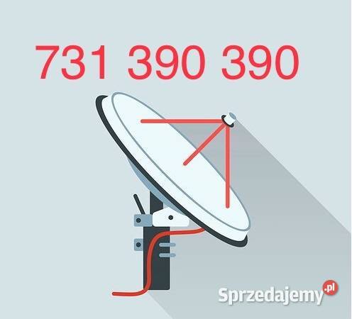 Montaż Anten Satelitarnych i Naziemnych TV małopolskie Sułkowice naprawa sprzętu