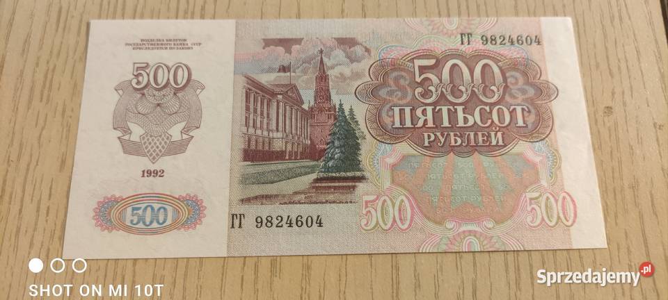 Banknoty ROSJA rózne dolnośląskie Milicz