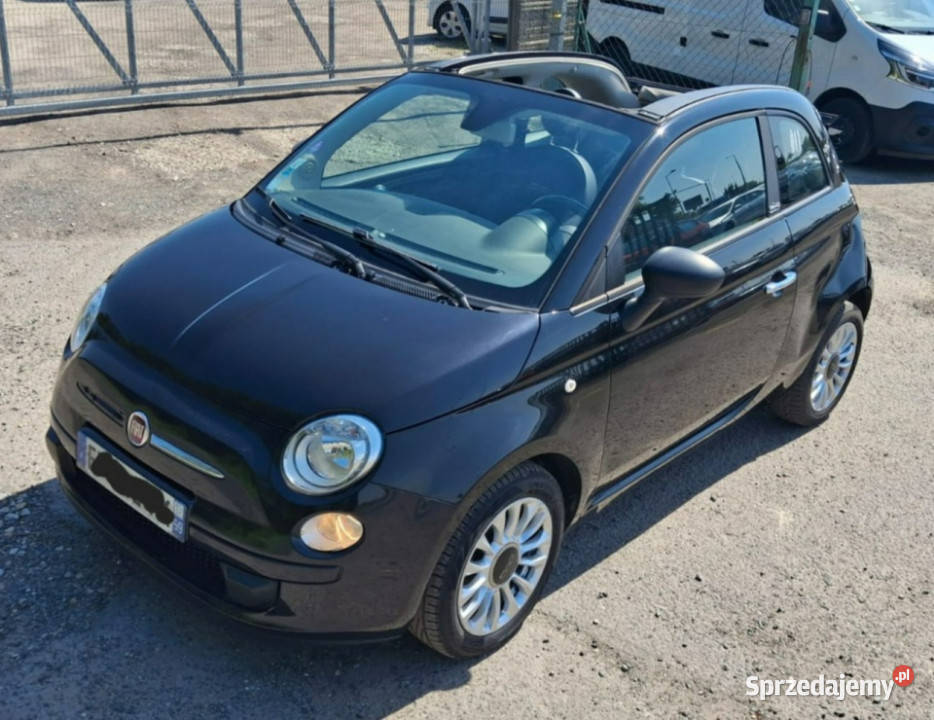 Fiat 500 Fiat 500 kabrio I 2007 klimatyzacja wielkopolskie Pleszew