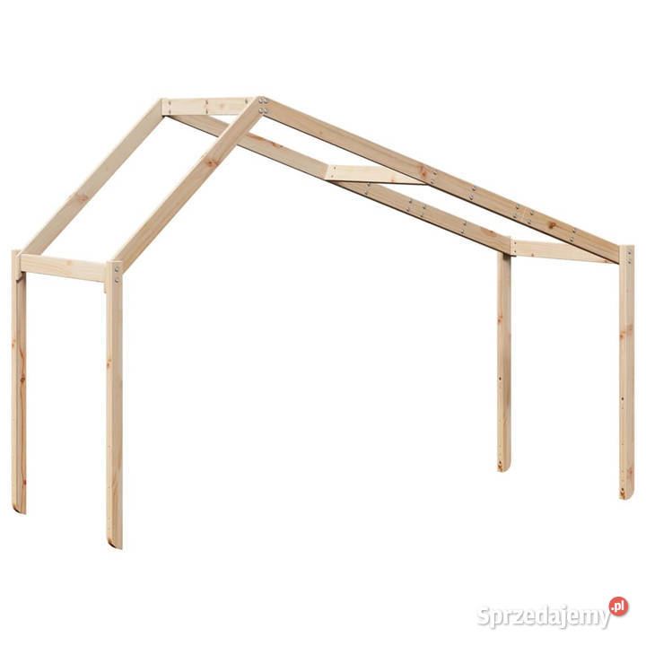 Daszek do łóżka dziecięcego 213x855x1445 drewno sprzedam