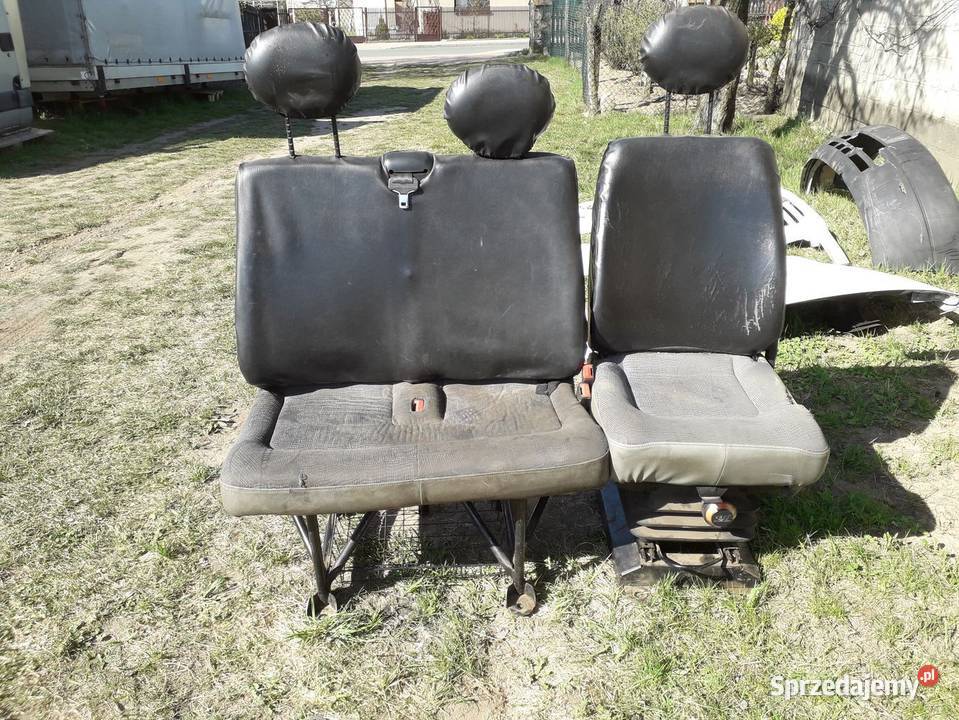 Mascott 19992004 fotel kierowcy zwykły ławka dostawcze