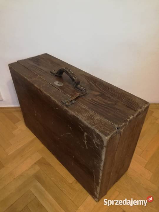Drewniany Kufer Antyk Warszawa sprzedam