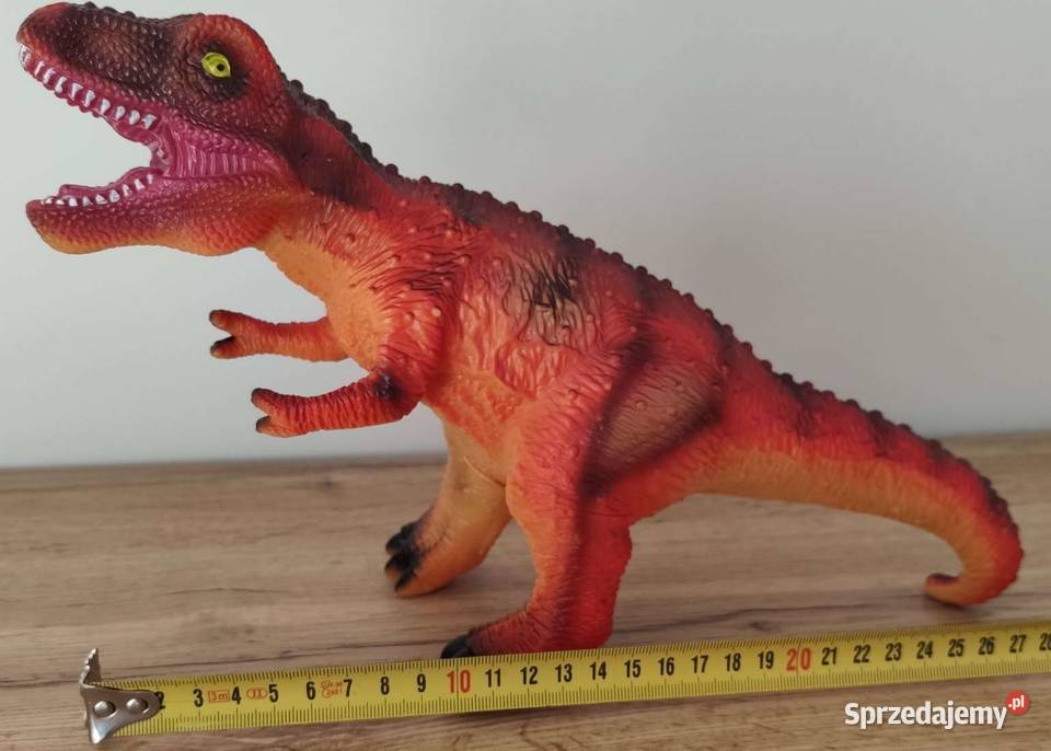 Duży Dinozaur Ryczy Tyranozaur TRex Figurka Mogilany