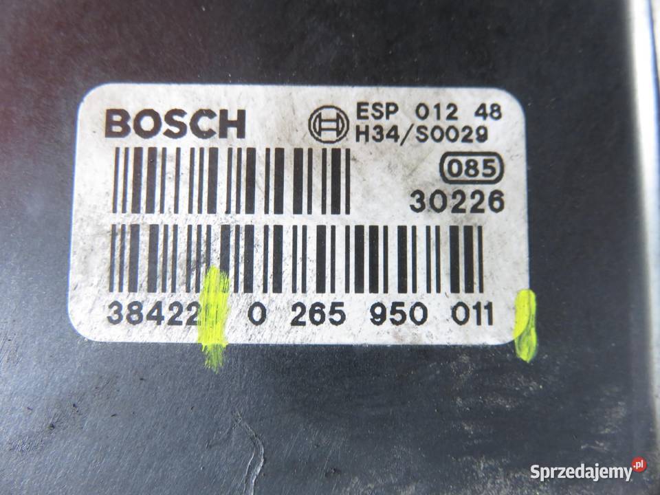 POMPA ABS AUDI A4 B6 8E5 0265950011 8E0614517 sprzedam