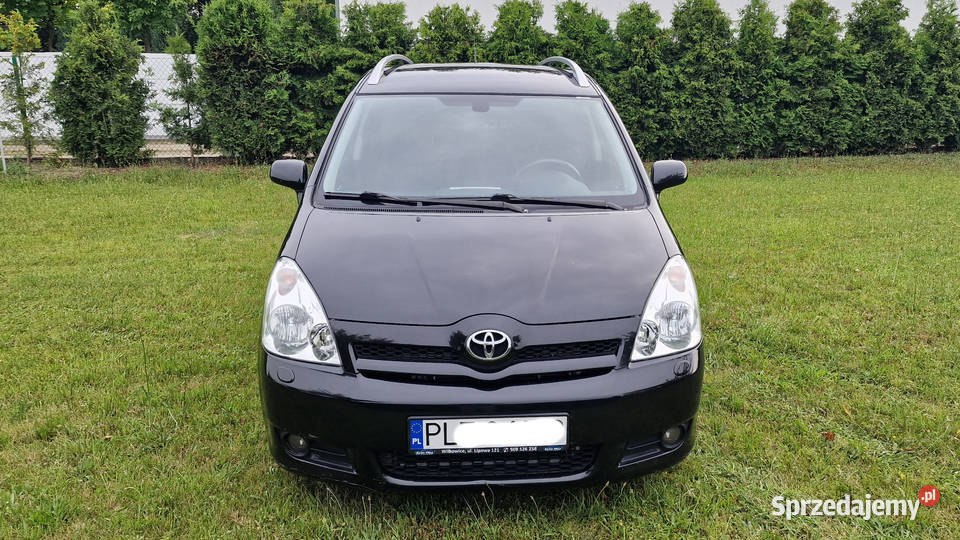 TOYOTA corolla VERSO 2 os 22 DCAT dostawczy 206839km Leszno