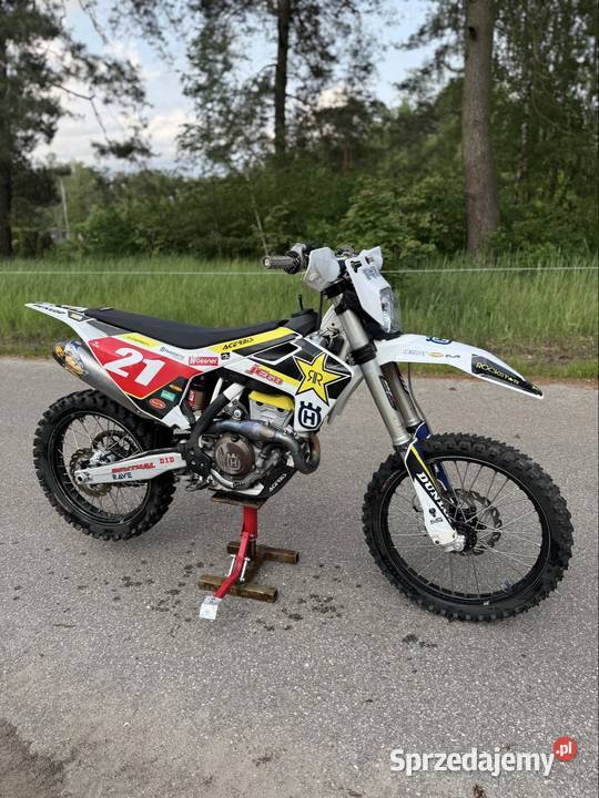 Cross Husqvarna FC350 2016r FMF rozrusznik Husqvarna Ostrołęka