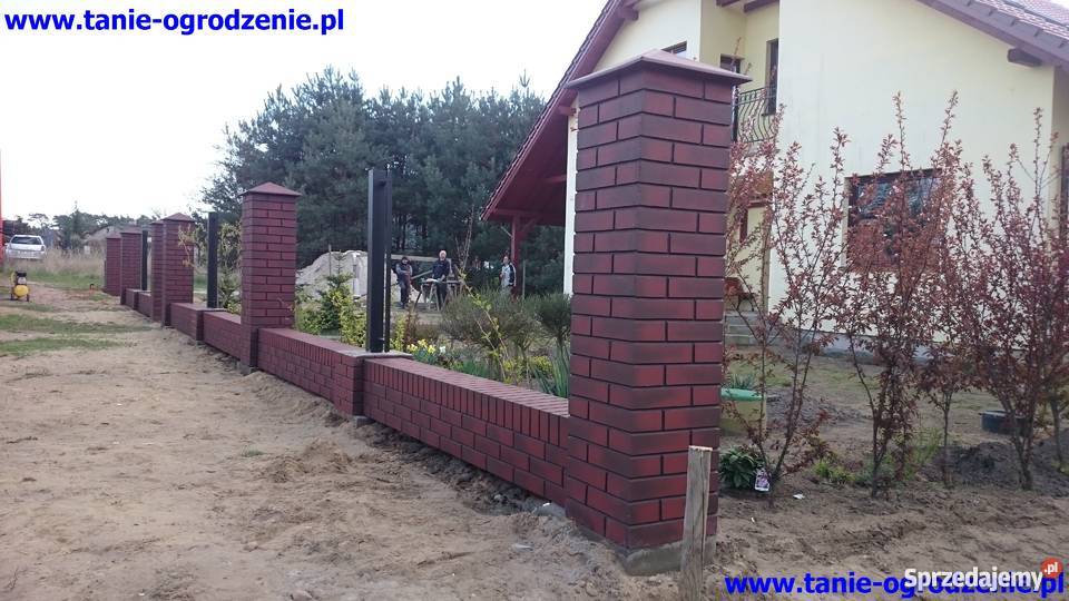 Ala klinkier ogrodzenie Płock