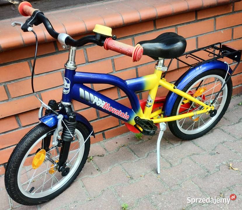 Ładny zadbany rowerek niemiecki 16 Wąbrzeźno sprzedam