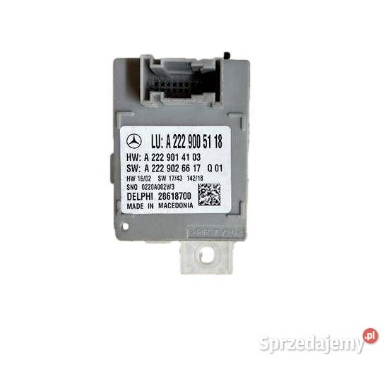 MERCEDES W205 W222 W217 Sterownik moduł ORYGINAL