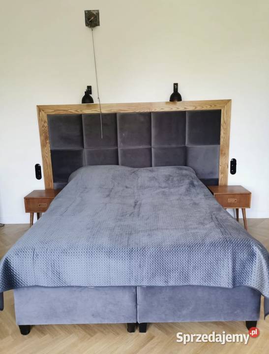 2 łóżka kontynentalne materace 80x200