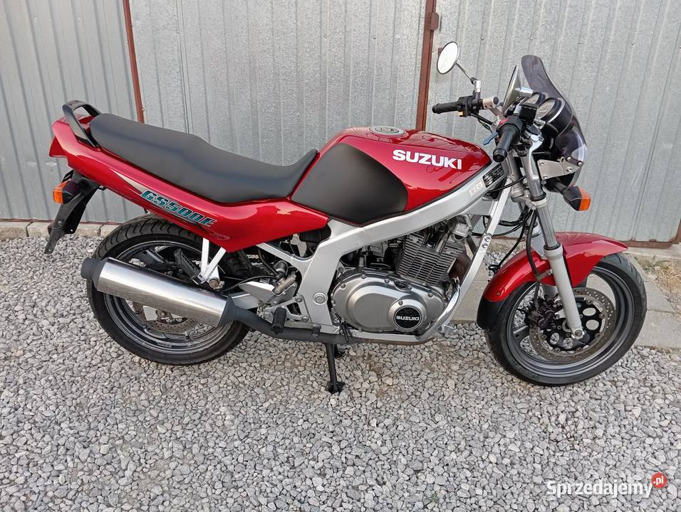 Suzuki GS500 z Niemiec stan bagażnik Bychawa