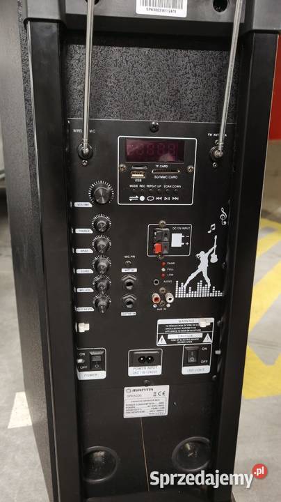 Manta SPK5003 Karaoke speaker box Puławy sprzedam