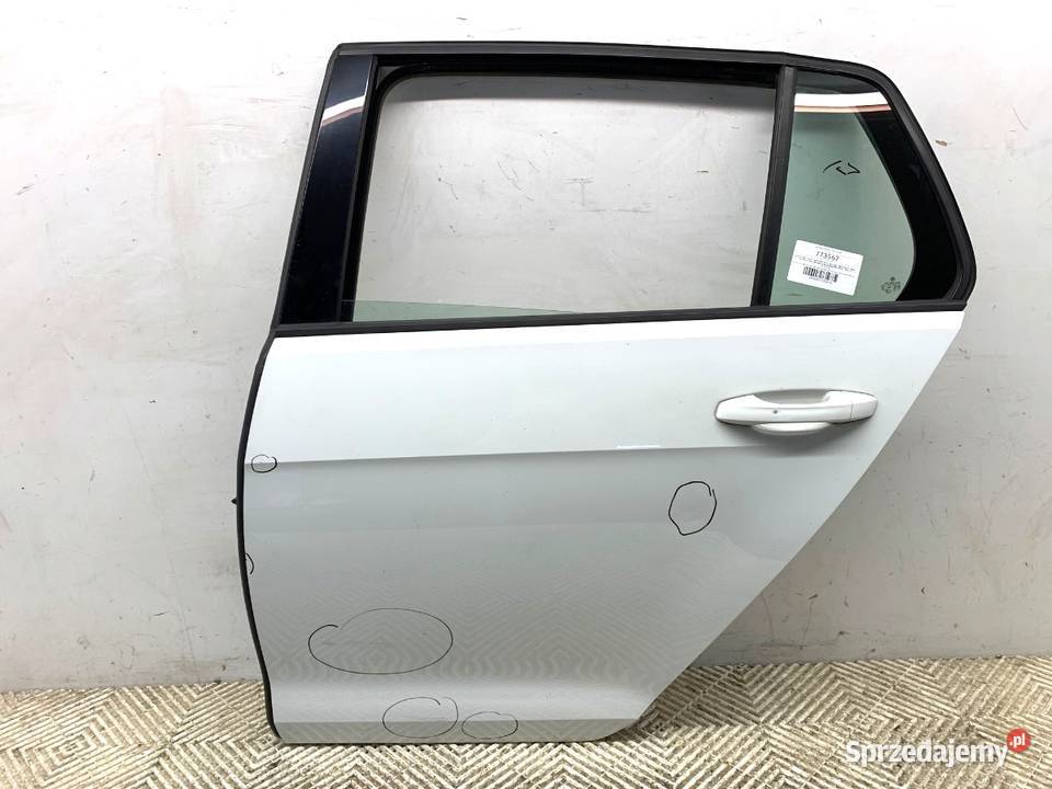 DRZWI LEWY TYŁ LC9A VW GOLF VII Hatchback Pure
