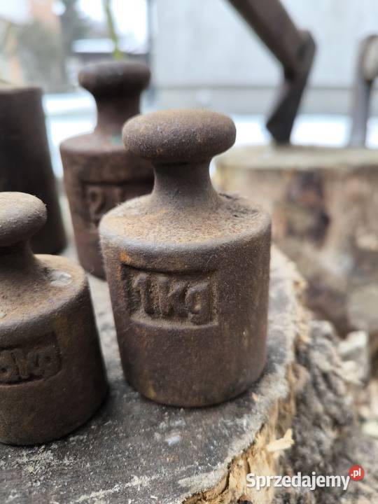 Odważniki z dawnych lat produkcji lata 60te 6 Radomsko