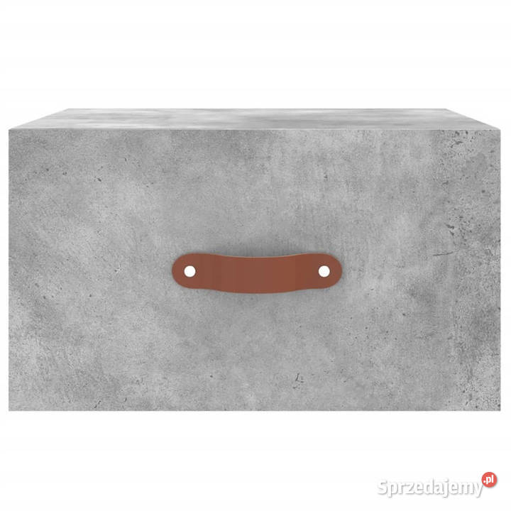 Wisząca szafka nocna szarość betonu 35x35x20 Warszawa