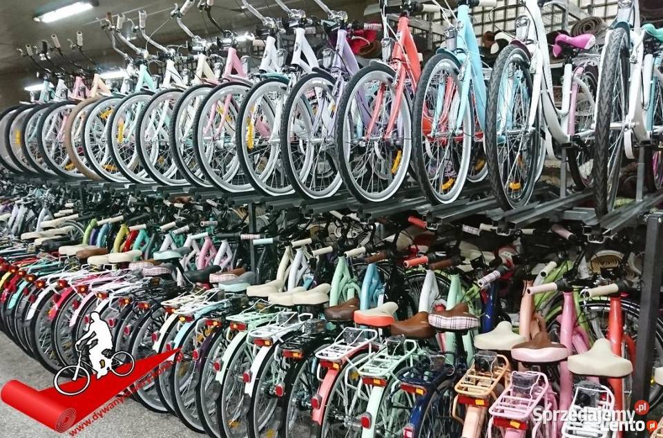 Rower STORM Stockholm 26 miejski 3 biegowy puder Konin