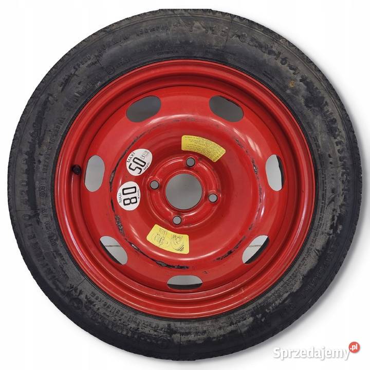 KOŁO DOJAZDOWE Peugeot 207 308 12585 R16 4x108 Chełm