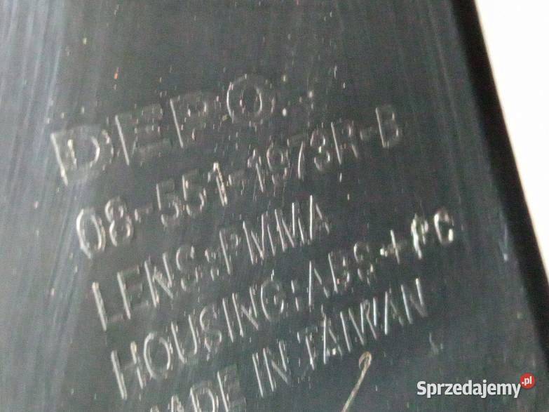 LAMPA TYŁ PRAWA EU 085511973RB Dacia Logan I