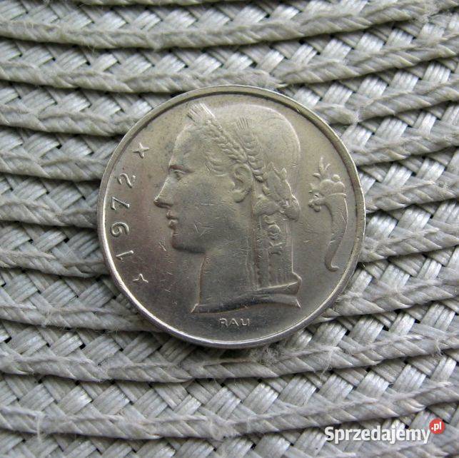 Belgia 5 Franków 1972r Kalisz