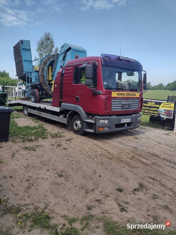 Transport laweta pomoc drogowa wynajem usługi Gołdap