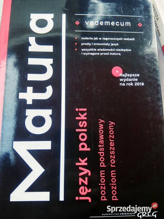 Matura vademecum polski Greg Antykwariat Warszawa