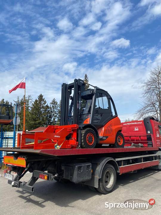 Linde H45 D używany wózek widłowy Linde Diesel z