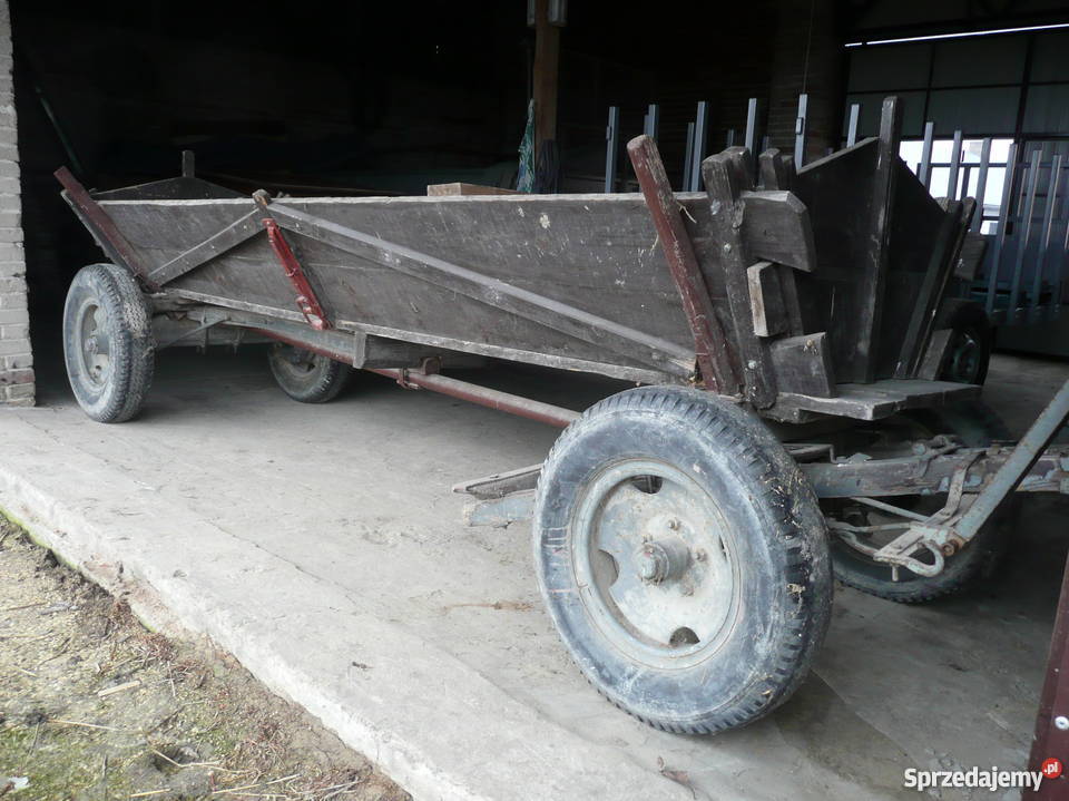 Wóz konny metalowodrewniany Opole Lubelskie sprzedam