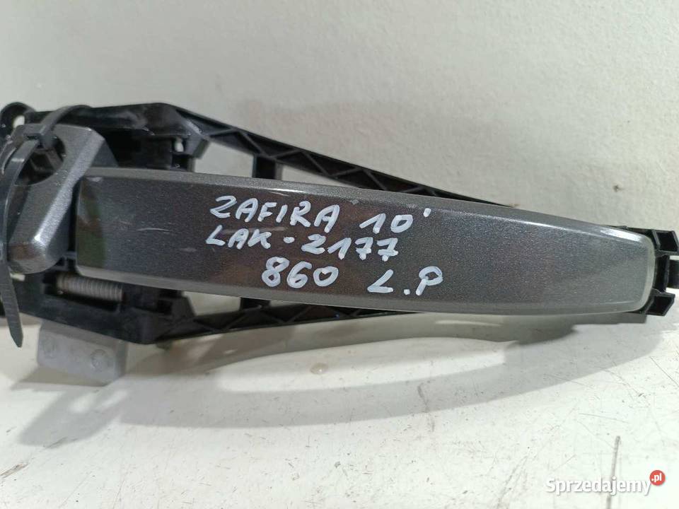 KLAMKA DRZWI LEWY PRZÓD Z177 OPEL ZAFIRA B