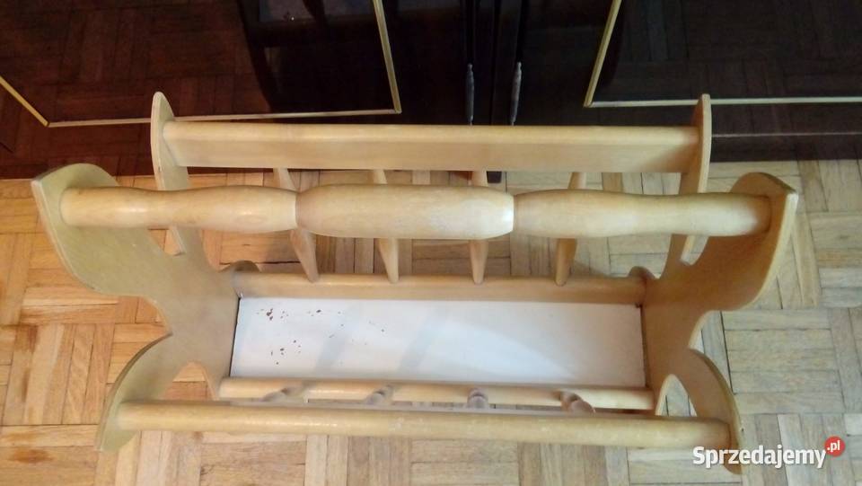 Gazetnik drewniany mazowieckie Warszawa