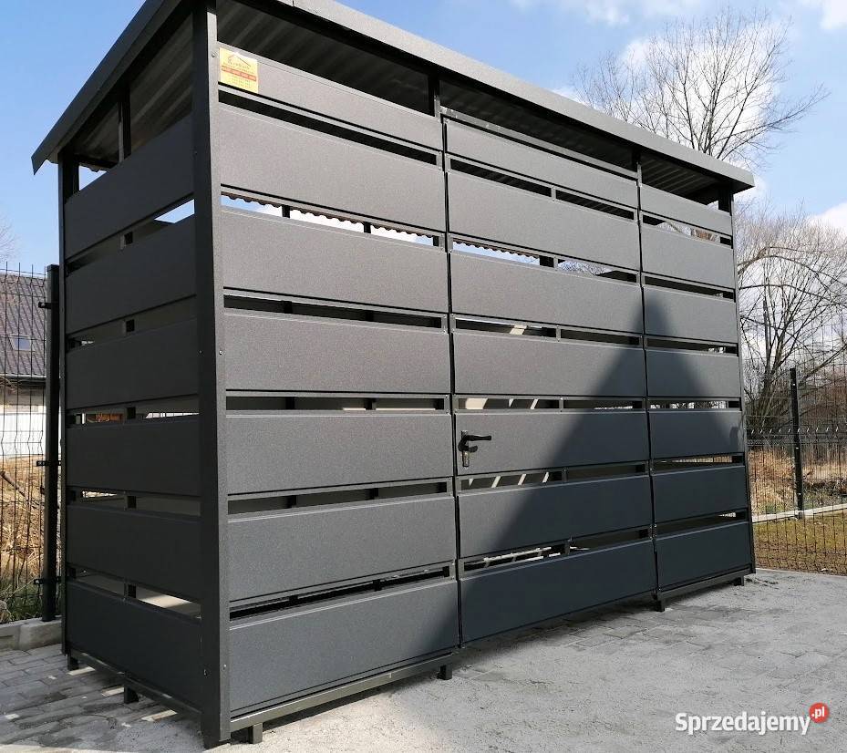 Duża Wiata śmietnikowa Altana na śmieci Brodnica