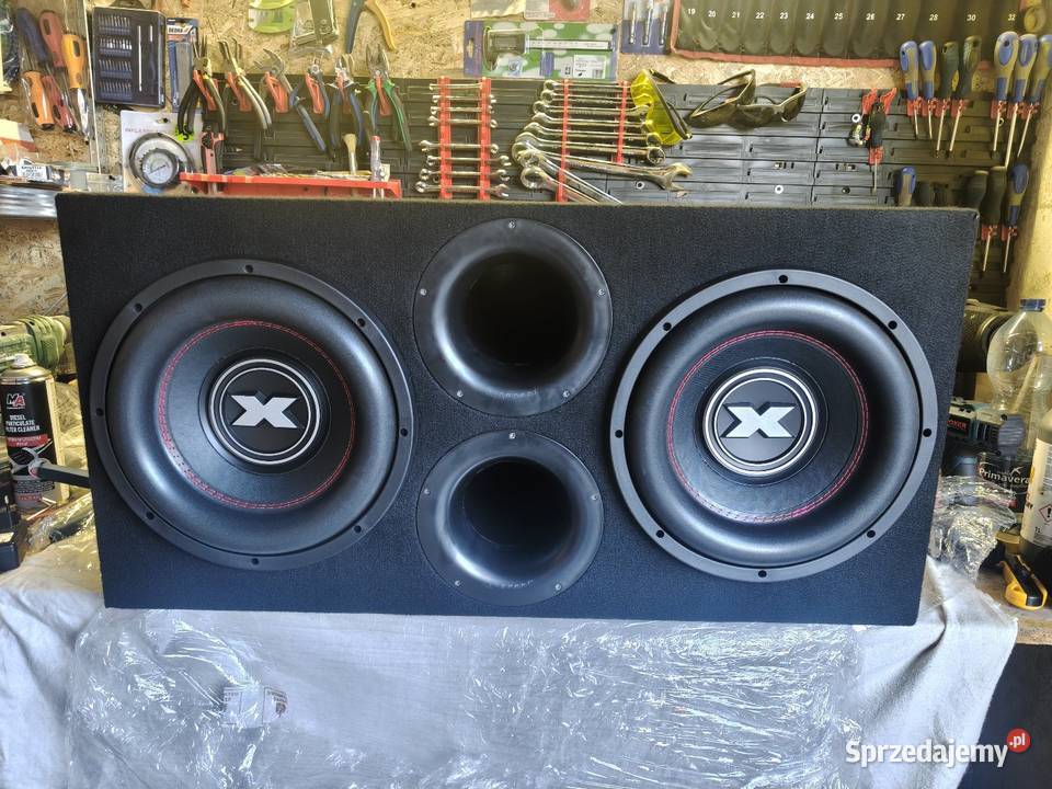 Skrzynia basowa Excrusion 1200 watt rms Sieradz sprzedam