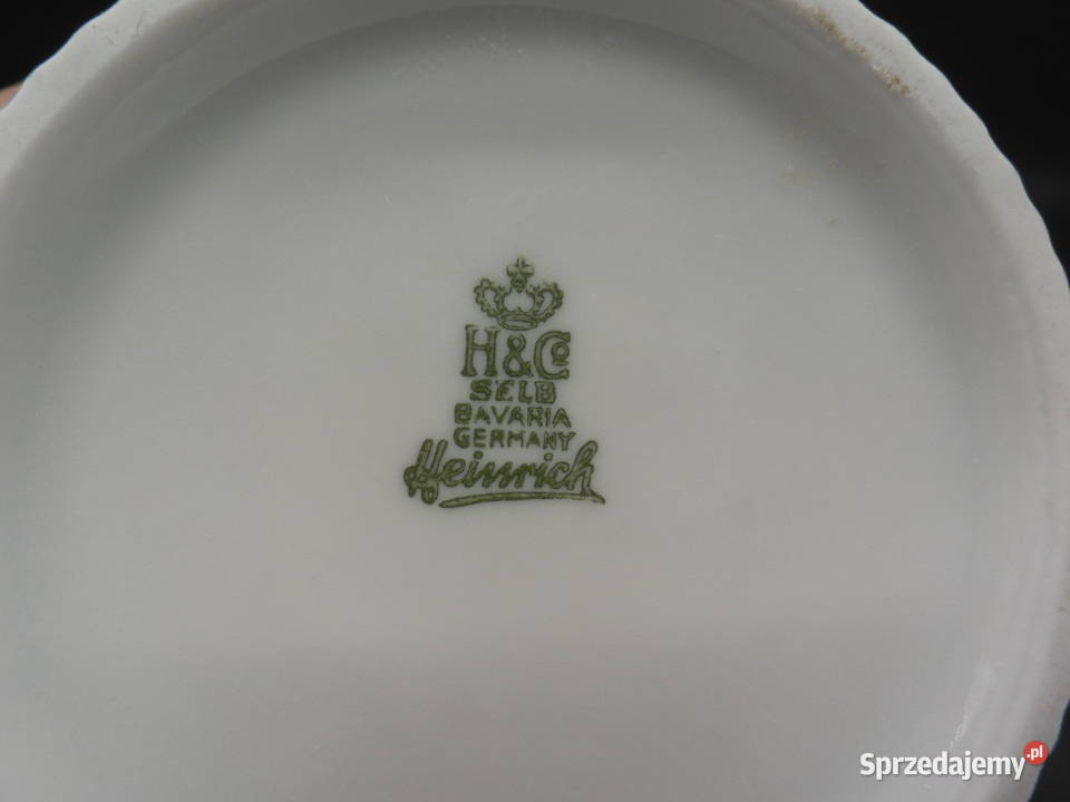 Ekskluzywny Biały Wazon Porcelanowy Heinrich Raszków