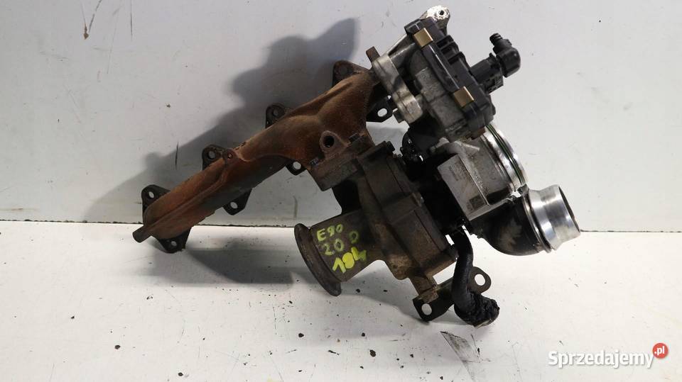 TURBOSPRĘŻARKA TURBINA KOLEKTOR BMW E90 20 D