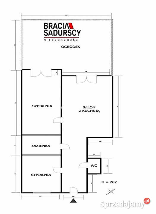 Do sprzedaży mieszkanie 7036m2 3 pokojowe Kraków
