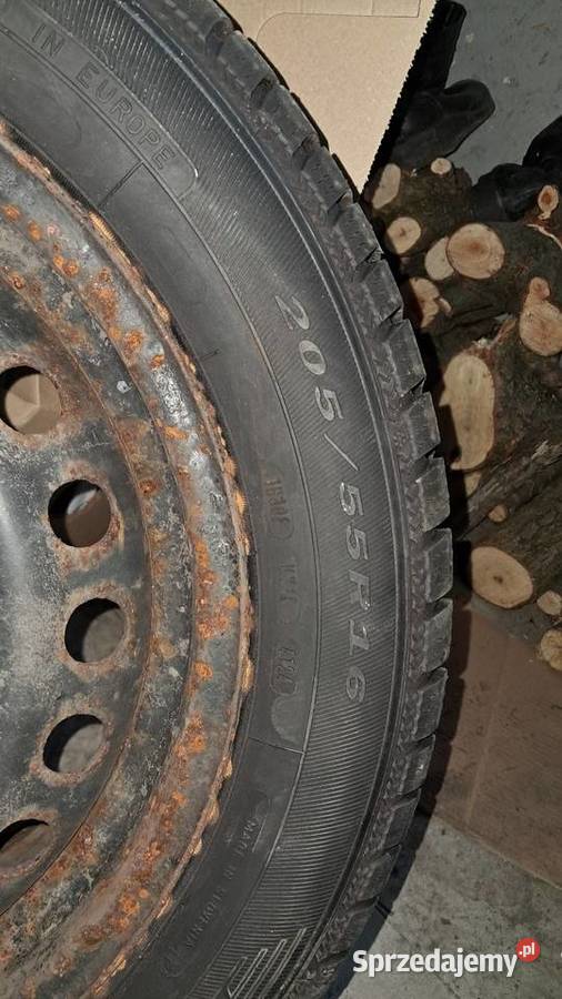 Sprzedam opony zimowe r16 z FORDA 205 Żywiec
