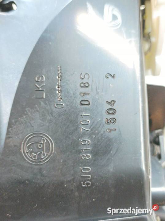 KRATKI NAWIEWU ŚRODKOWA LEWA PRAWA KPL 5J0820951 Motoryzacja sprzedam