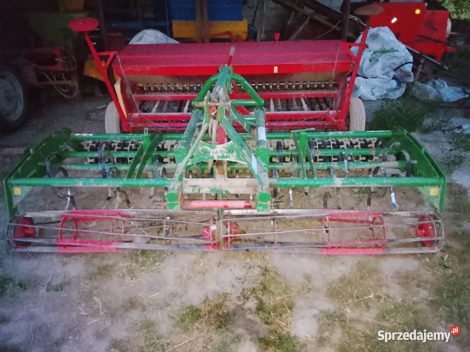 Agregat uprawowo siewny Kurów sprzedam