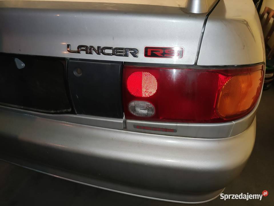 Mitsubishi Lancer Evolution I RS Silver dolnośląskie Świdnica
