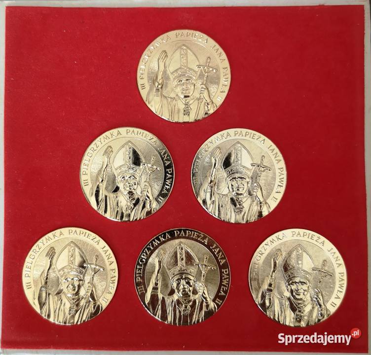 II Kongres Eucharystyczny w Polsce 1987 medale Katowice