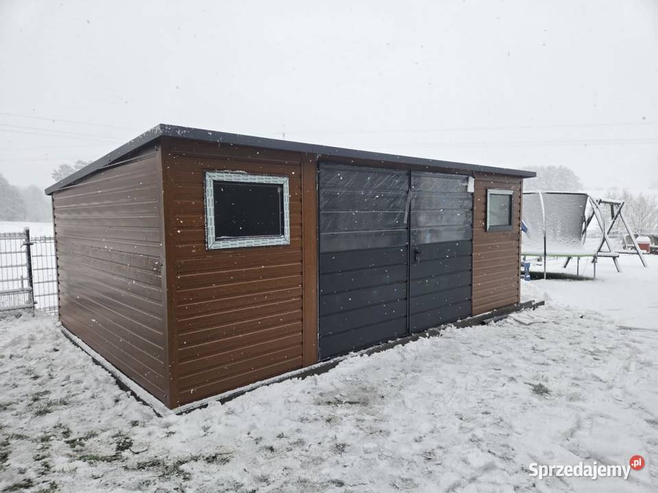 Domek ogrodowy narzędziowy 63 Złoty Dąb Ciemny Lublin