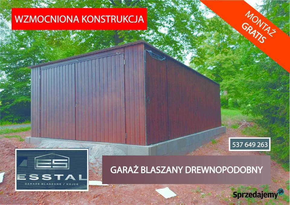 Garaż Blaszany schowekGaraże BlaszaneWiata Mrągowo