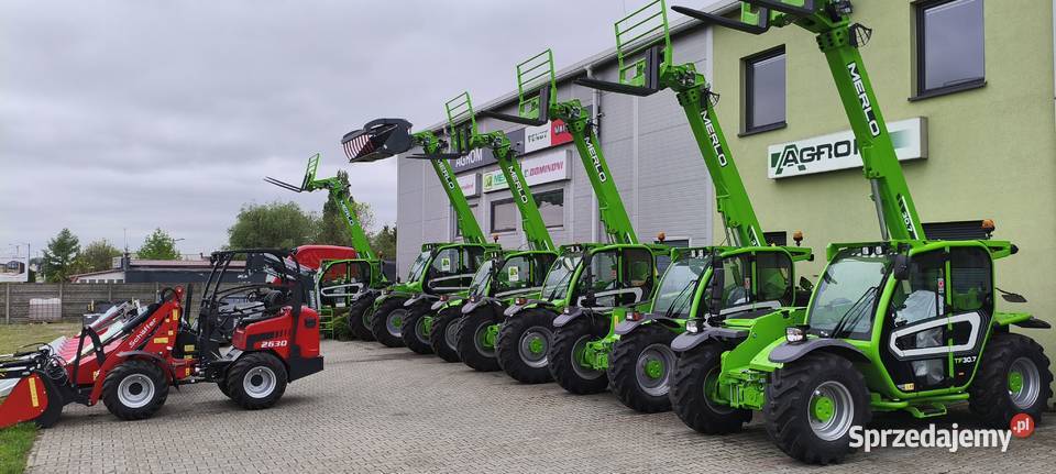 Merlo TF357140 ładowarka teleskopowa demo Łubowo sprzedam