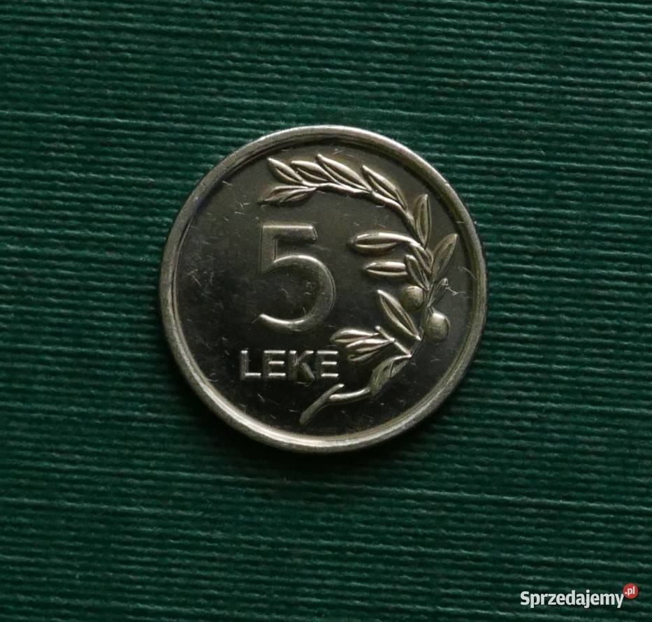 ALBANIA 5 leków 2011r Gliwice