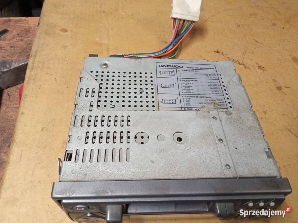 Radio samochodowe Daewoo kaseta