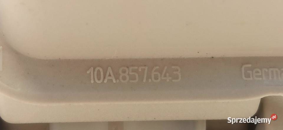 SKODA ENYAQ RĄCZKI PODSUFITKI KOMPLET 10A857643 osobowe Podsufitki
