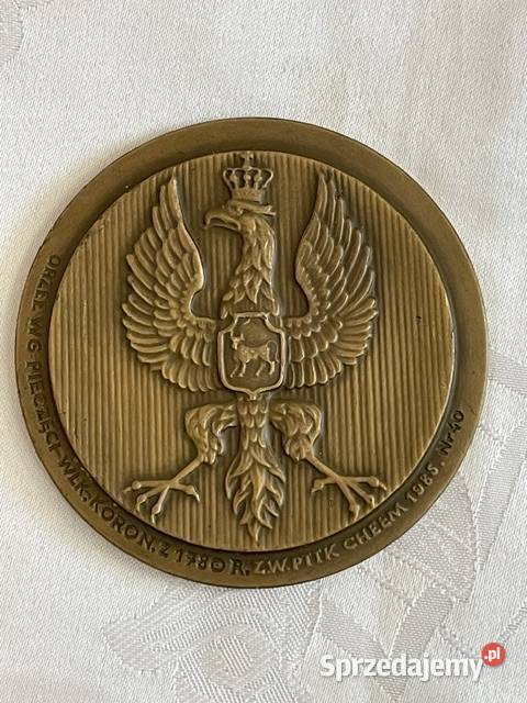 Oferuję Państwu medal pamiątkowy poświęcony małopolskie